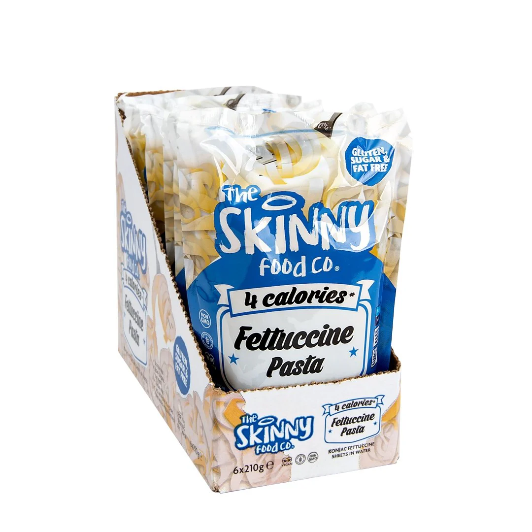 Low Calorie Skinny Fettuccine Pasta - (6 x 210g Case)