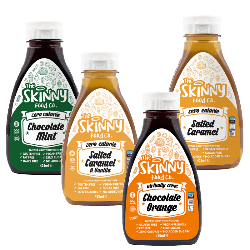 Essential Bestselling Syrup Bundle - The Skinny Food Co 4 x 425 ml