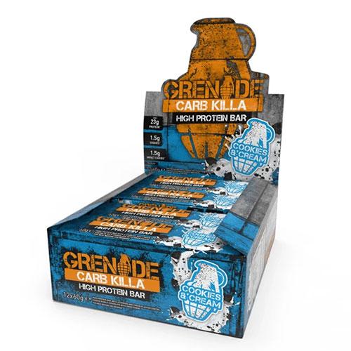 Grenade Carb Killa Low Sugar Bar (12 x 60g Bars) 13 Flavours - Image 3