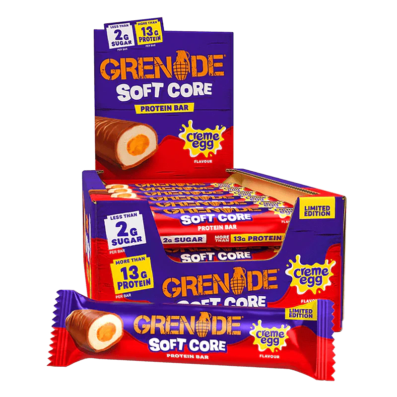 Grenade Soft Core Creme Egg Protein Bar 45g x 18