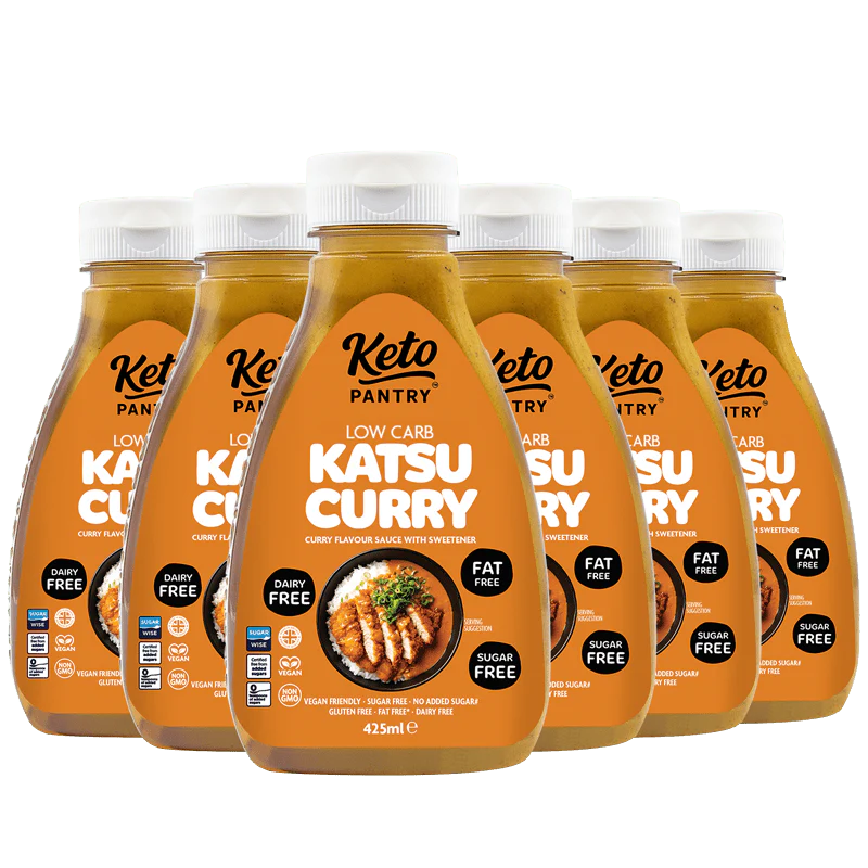 Keto Pantry Katsu Curry Virtually Zero Sugar Free Sauce - 425ml (Single or Case of 6) - Image 3