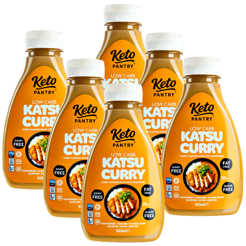 Keto Pantry Katsu Curry Virtually Zero Sugar Free Sauce - 425ml (Single or Case of 6) - Image 4