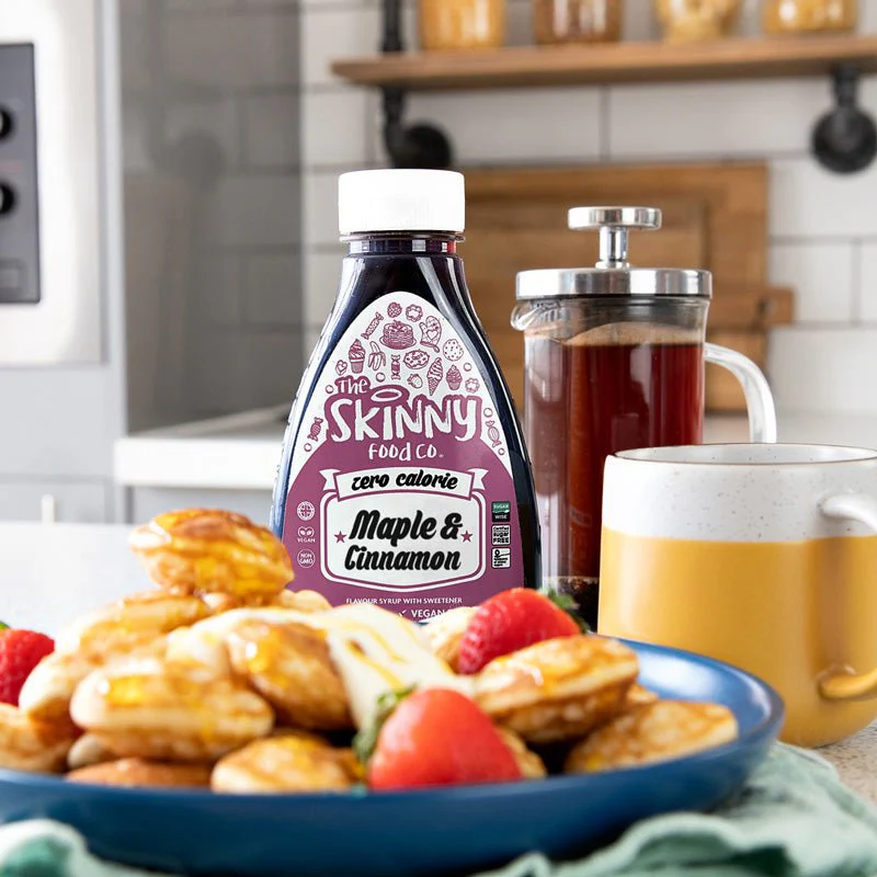 Maple & Cinnamon Zero Calorie Sugar Free Skinny Syrup - 425ml - Image 2
