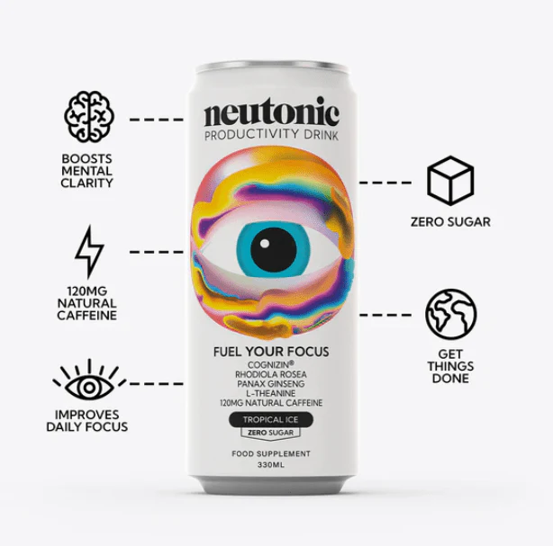 Neutonic Energy Drink - 4 Flavours - Image 5