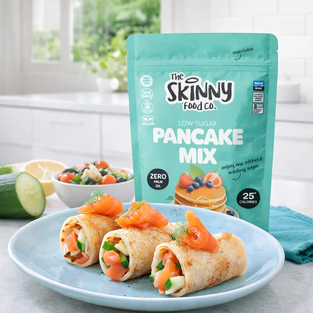 Skinny Low Sugar Pancake Mix - 150g - Image 2