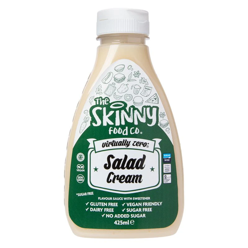 Salad Cream Virtually Zero© Calorie Sugar Free Skinny Sauce - 425ml