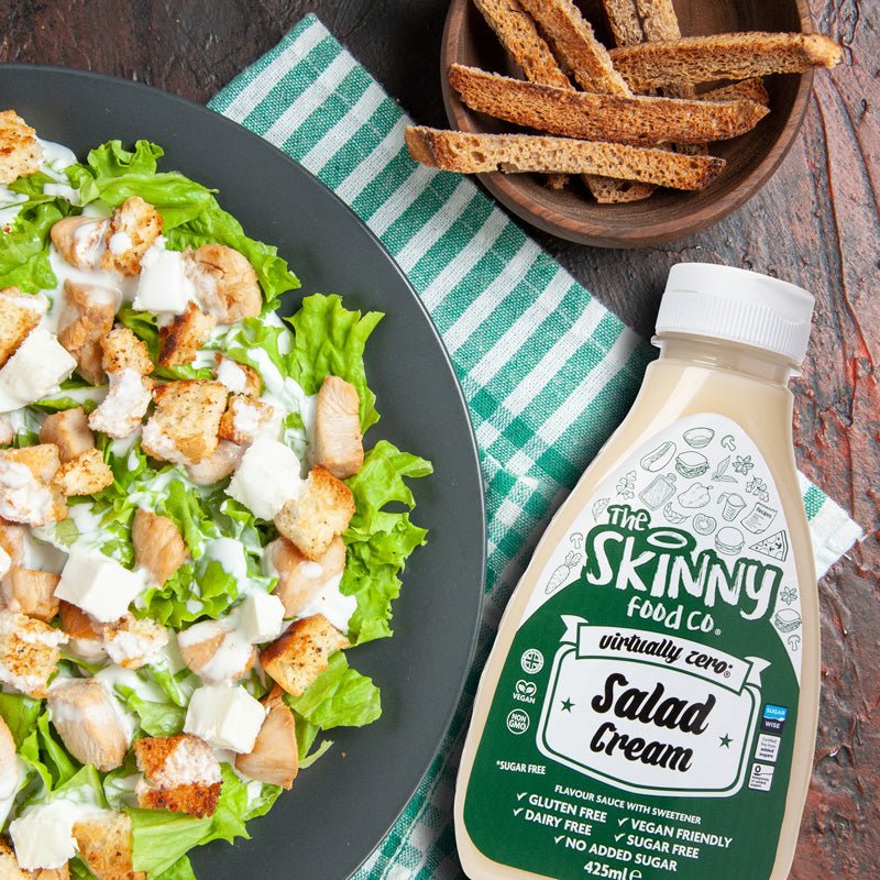 Salad Cream Virtually Zero© Calorie Sugar Free Skinny Sauce - 425ml - Image 2