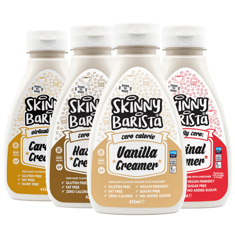 Skinny Food Co Coffee Creamers Bundle Of 4 (Non Dairy Creamer) - 425ml