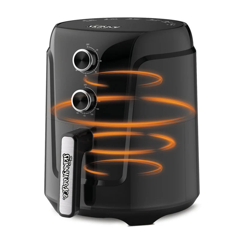 Skinny Food Co Black Air Fryer 4 Litre 1450w (Including Free Air Fryer Recipes Book) - Ninja Alternative - Image 6