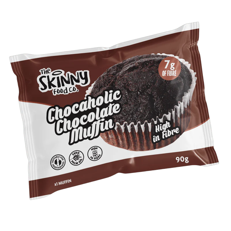 Skinny (HFSS Compliant) High Fibre Muffin 90g x 1 (4 Flavours) - Image 4