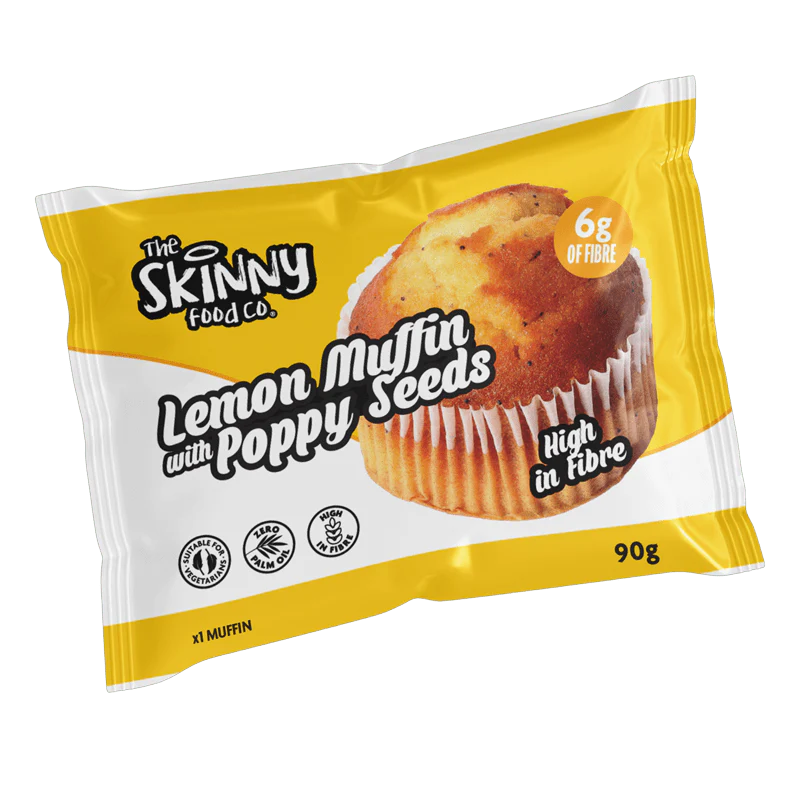 Skinny (HFSS Compliant) High Fibre Muffin 90g x 1 (4 Flavours) - Image 5