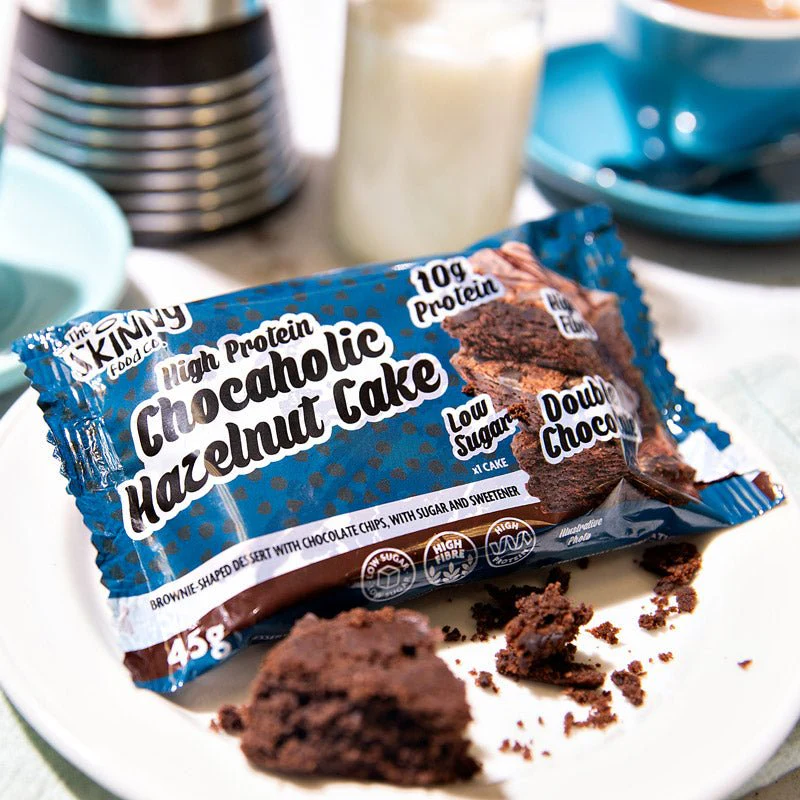 Skinny High Protein Chocaholic Hazelnut Cake 45g - Image 2