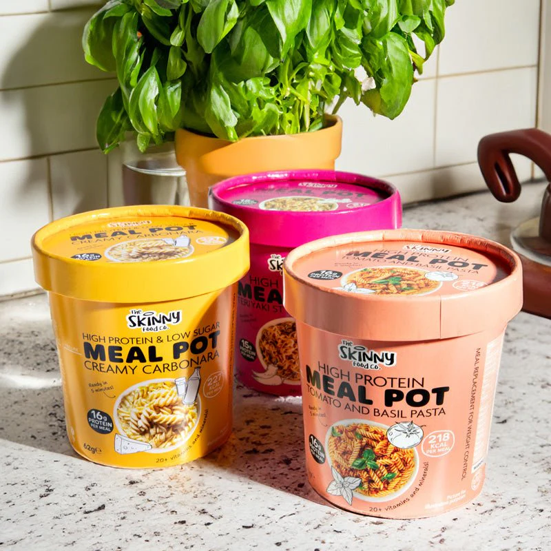 Skinny High Protein Meal Pot - Teriyaki Noodles x 12 Quickpots Bundle - Image 4