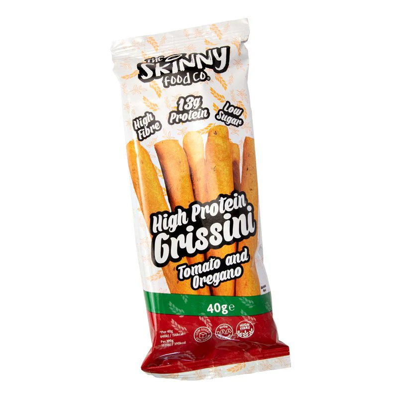 Skinny High Protein Tomato & Oregano Grissini 40g