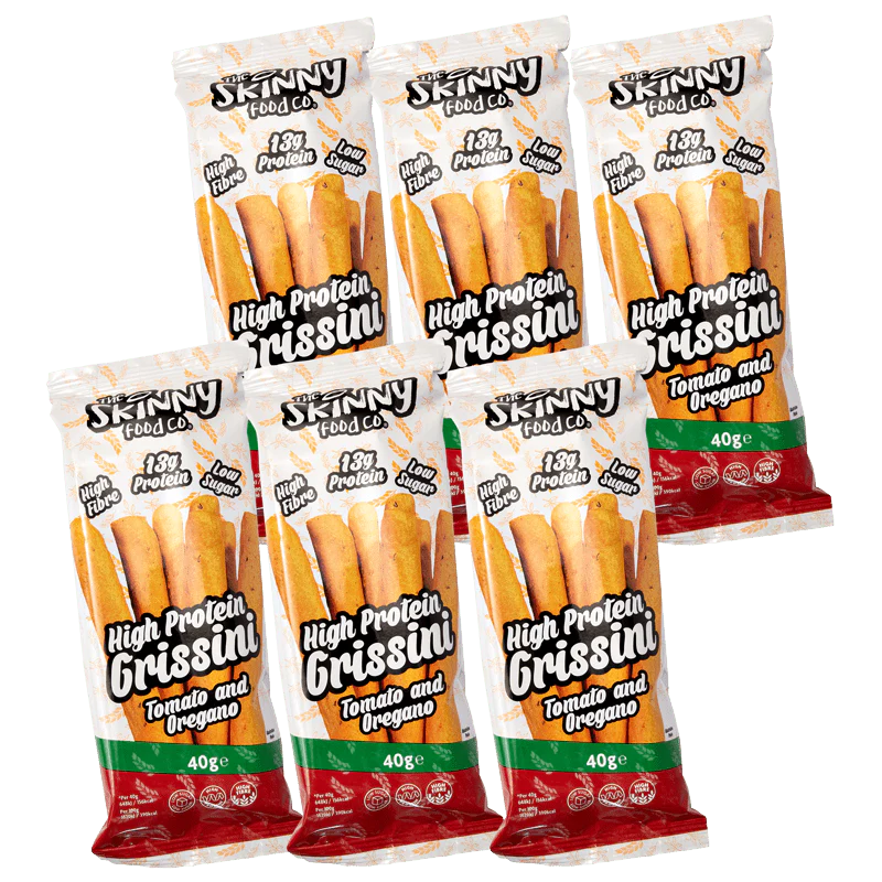 Skinny High Protein Tomato & Oregano Grissini 40g x 6