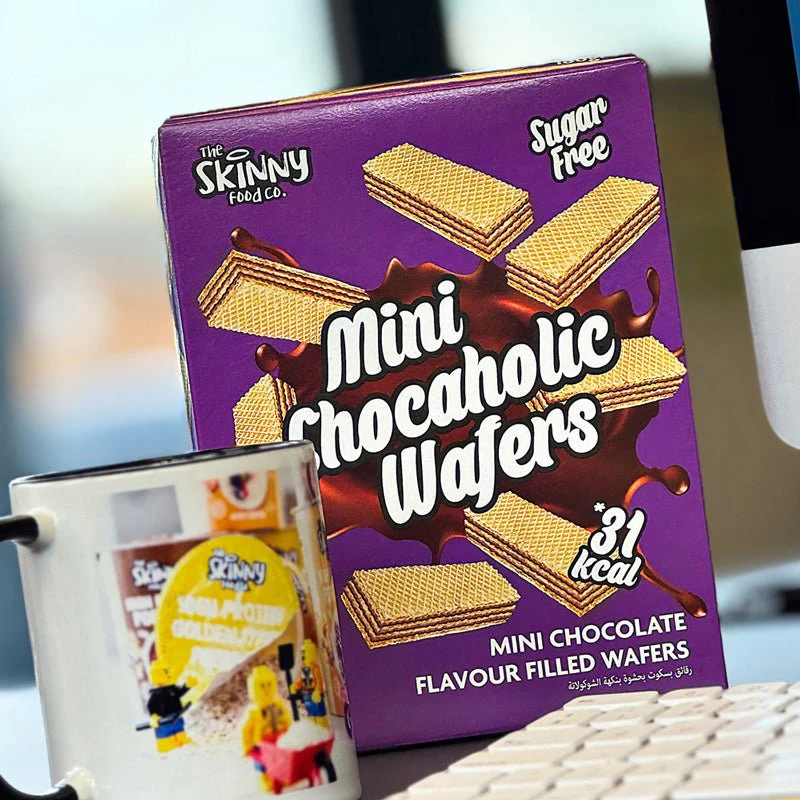 Skinny Mini Chocaholic Wafers 180g x 4 Box Bundle - Image 2