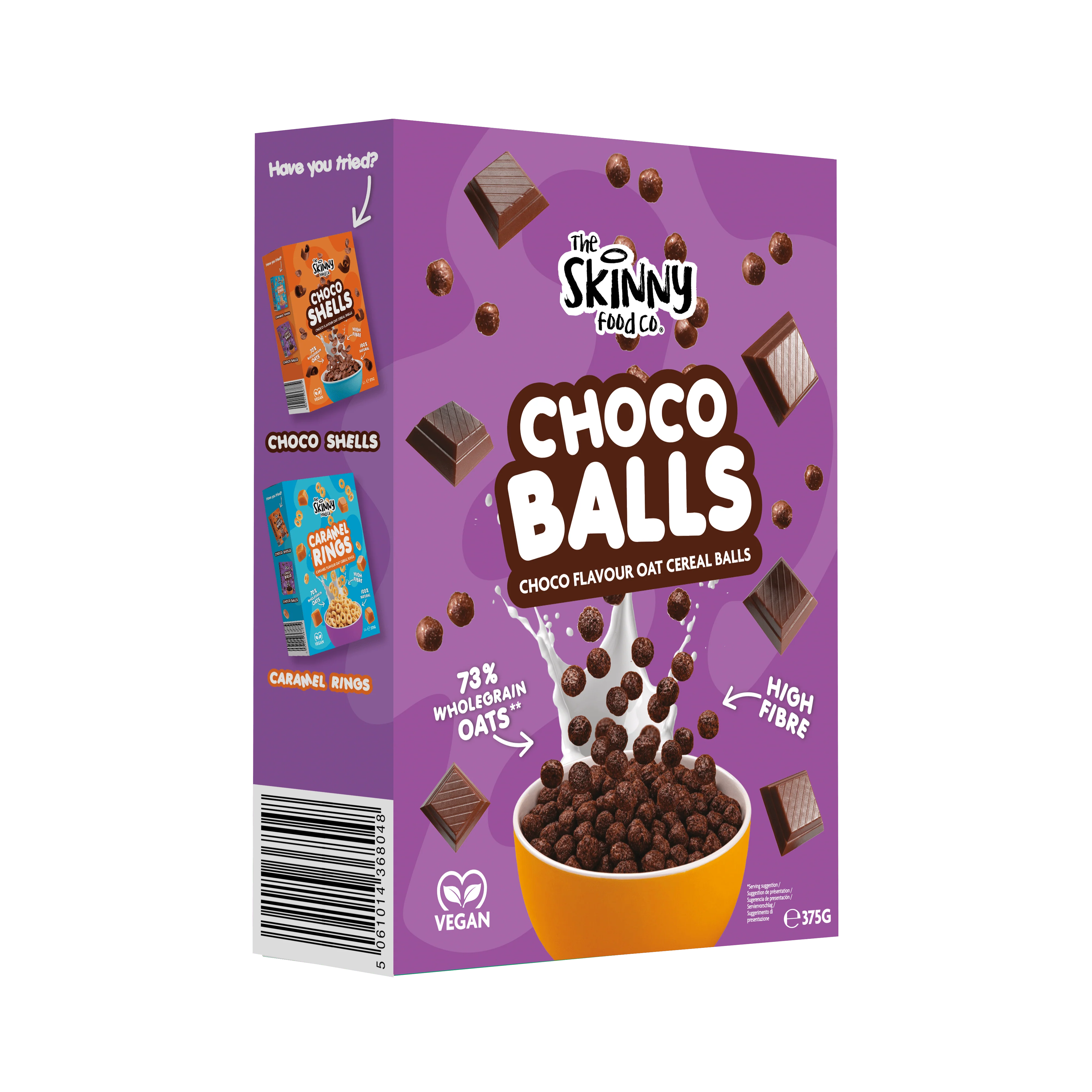 Skinny Oat Cereal Choco Balls - 375g