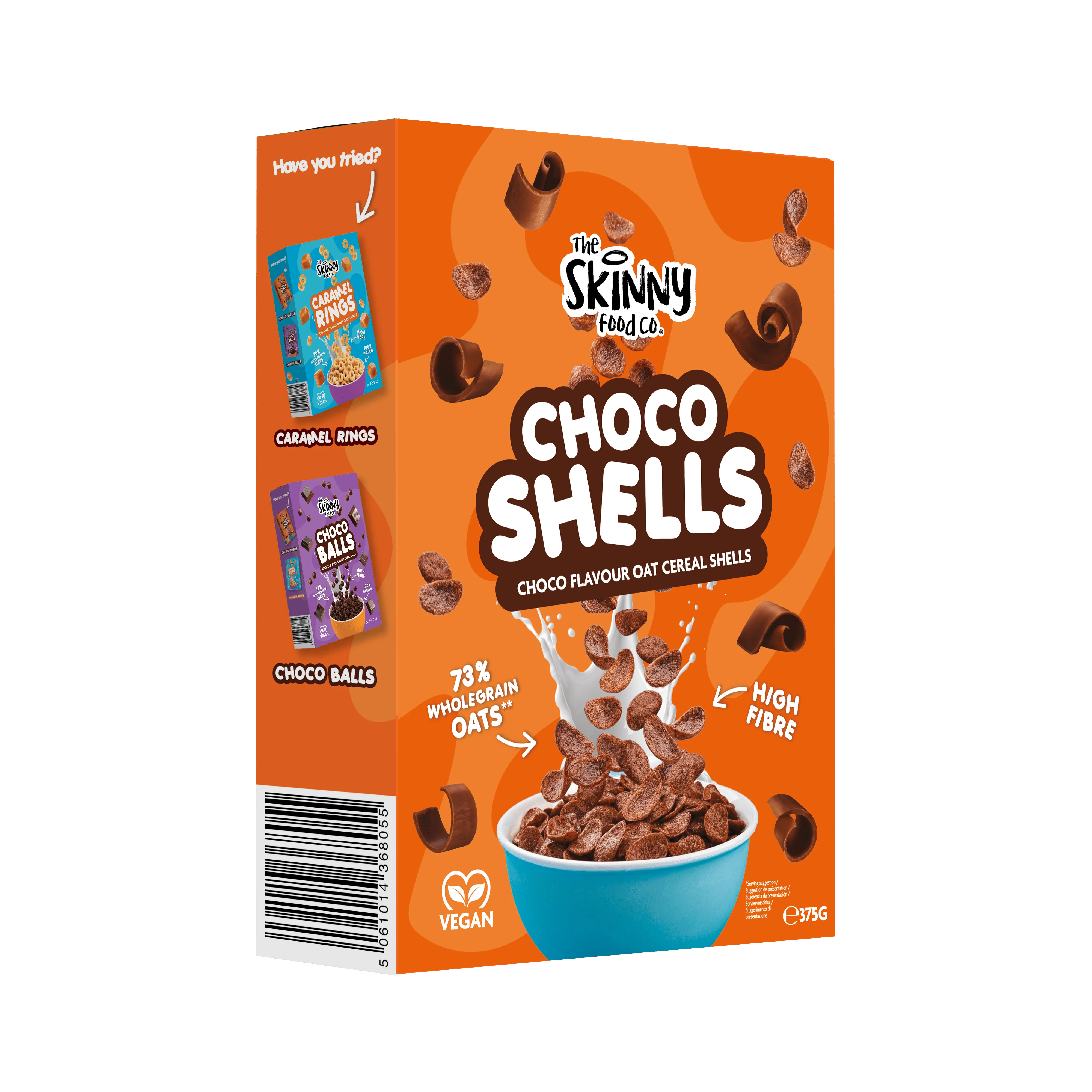 Skinny Oat Cereal Choco Shells - 375g