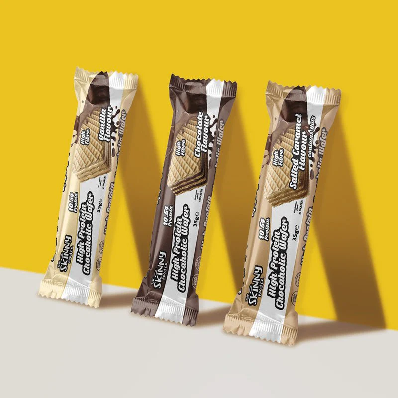 Skinny Chocaholic Chocolate High Protein Wafer 35g - Image 2