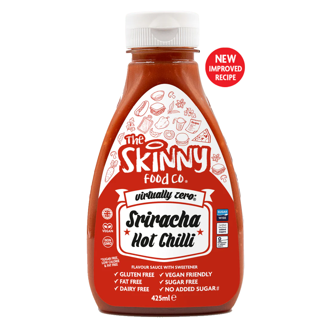 Sriracha Virtually Zero© Calorie Sugar Free Skinny Sauce - 425ml