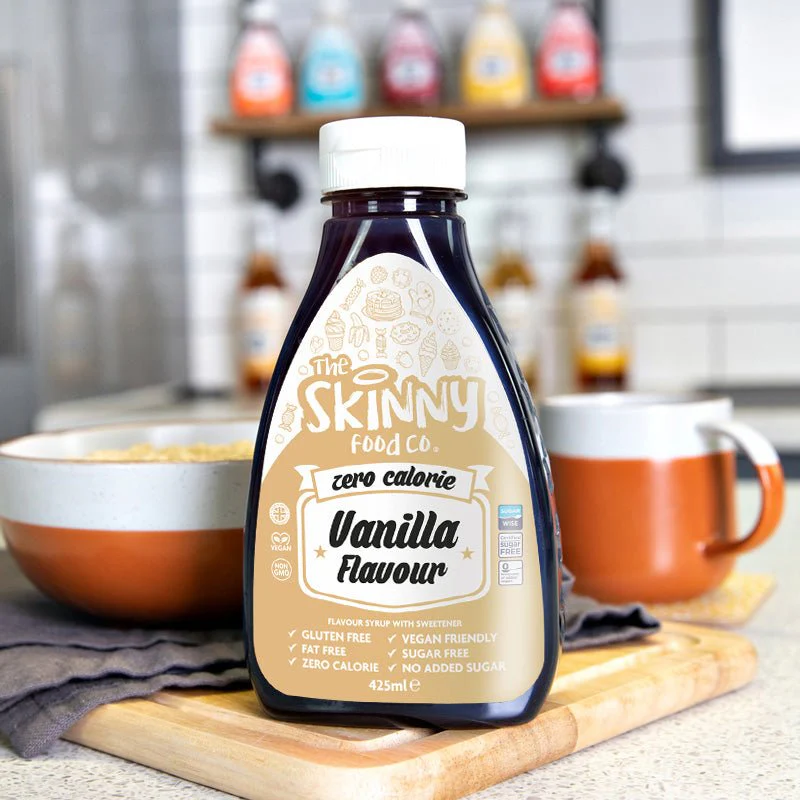 Vanilla Zero Calorie Sugar Free Skinny Syrup - 425ml - Image 2