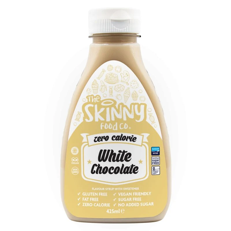 White Chocolate Zero Calorie Sugar Free Skinny Syrup - 425ml